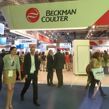 Stand de Beckman Coulter in EuroMedLab