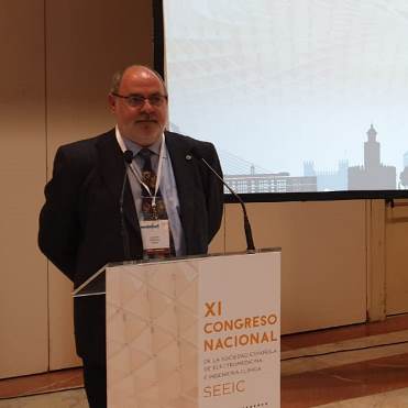 Xavier Pardell en el XI Congreso de la SEEIC 2019